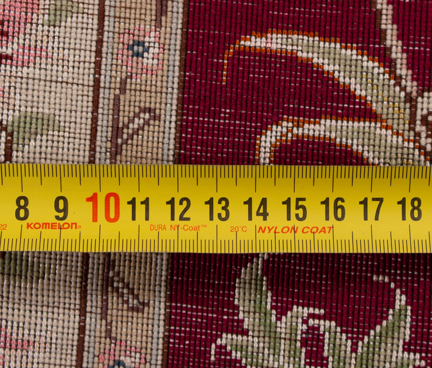 Alfombra Persa Tabriz 50Raj | 300 x 82 cm