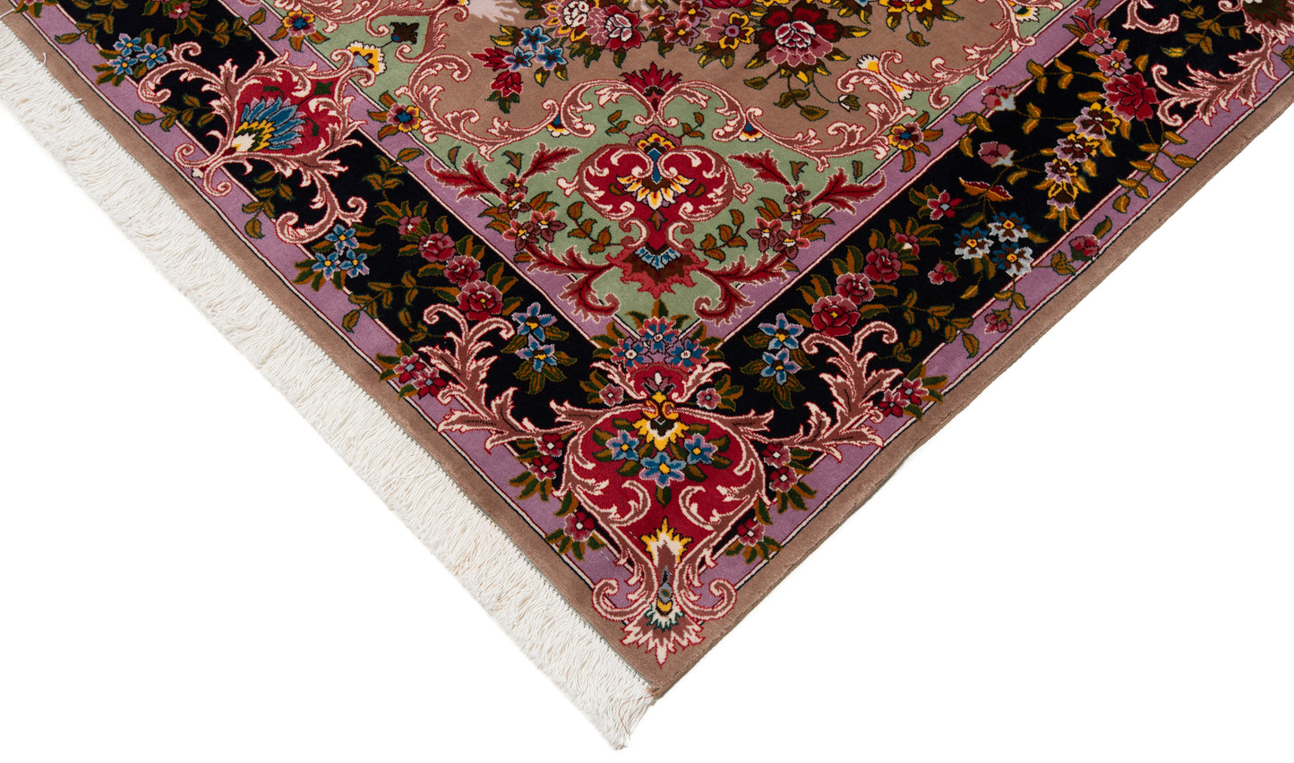 Alfombra persa Tabriz 50Raj | 215 x 155 cm
