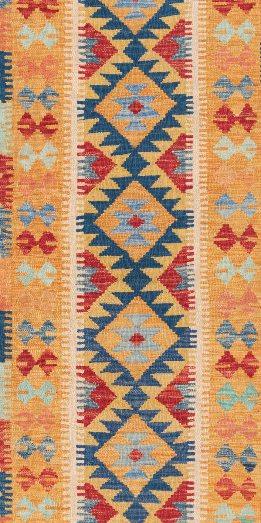 Kilim afgano | 206 x 78 cm