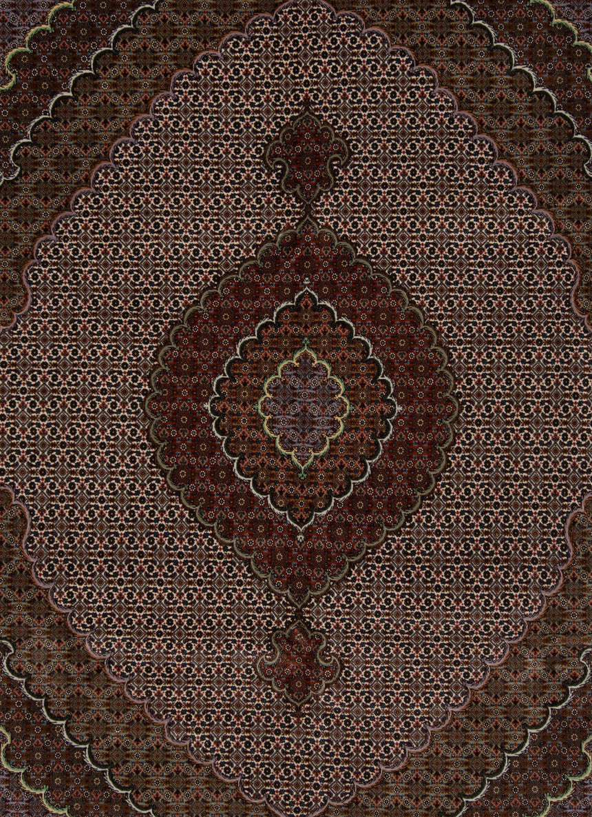 Alfombra persiana Tabriz 50Raj | 255 x 202 cm