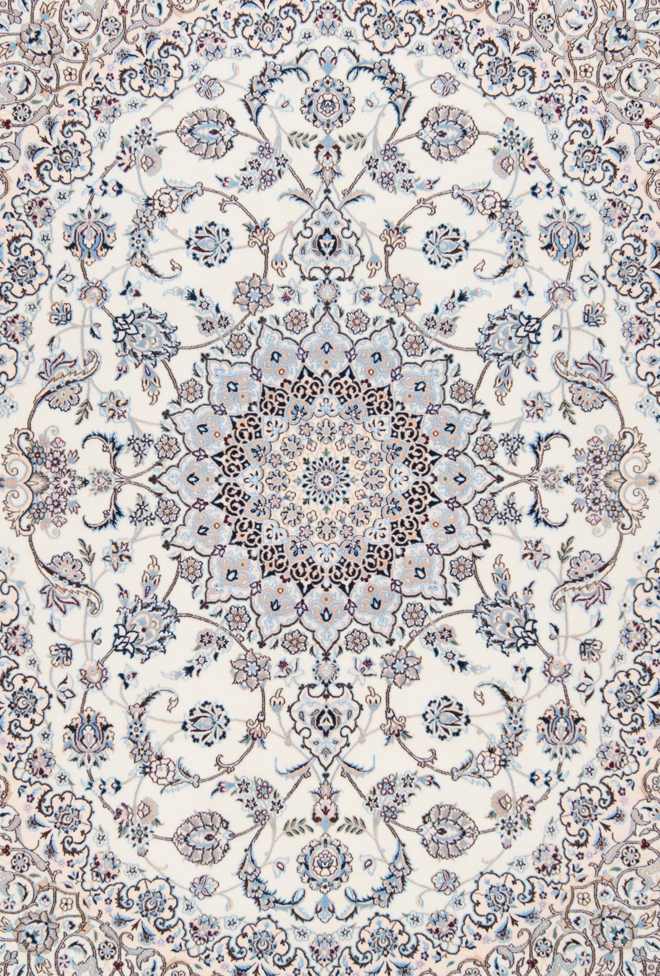 Alfombra persa Nain 6La | 268 x 208 cm
