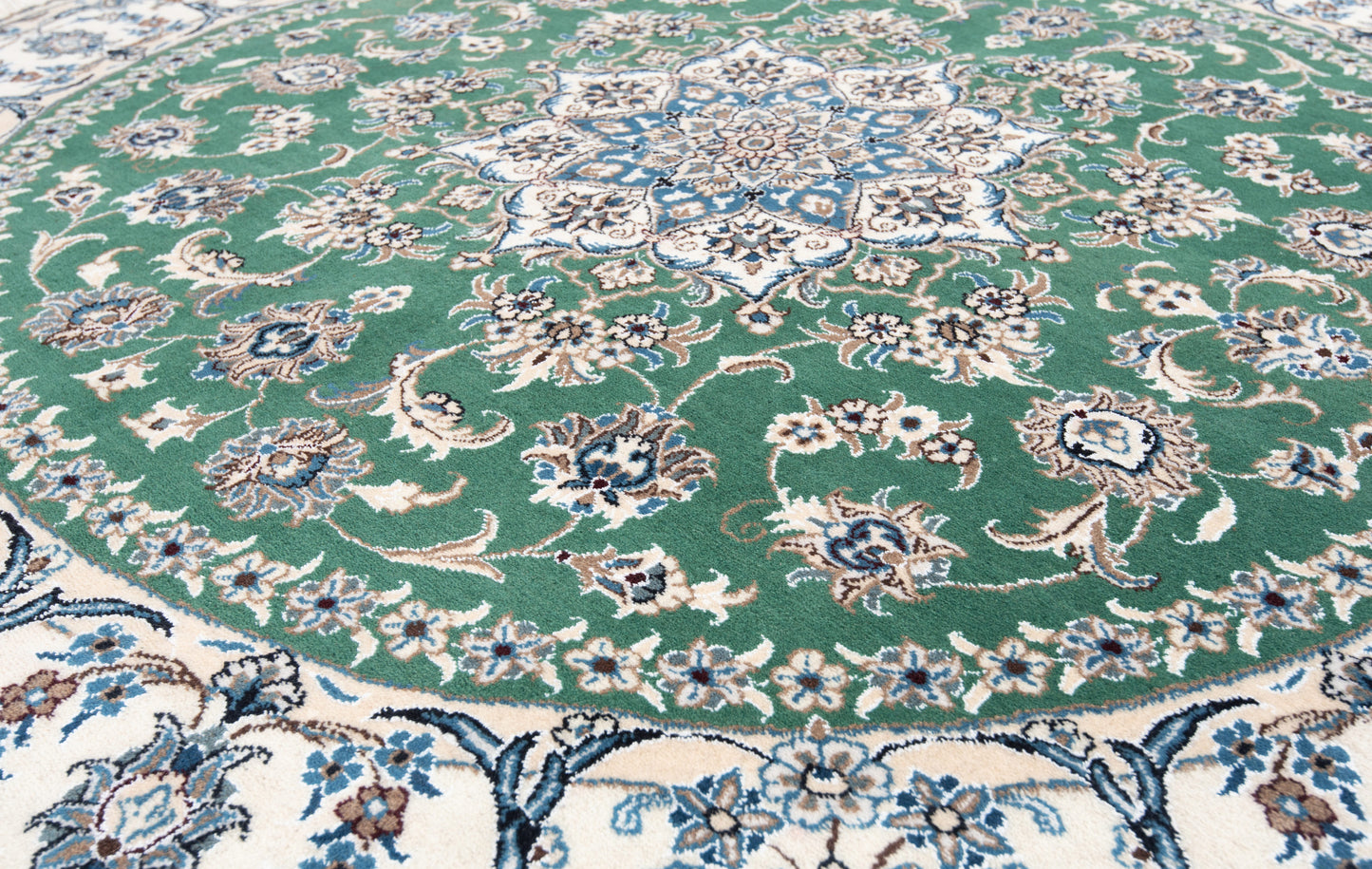 Alfombra persa Nain | 201 x 200 cm