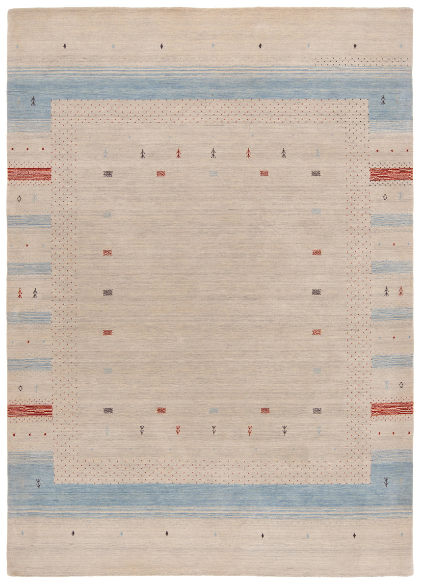 Alfombra en telar manual | 244 x 175 cm