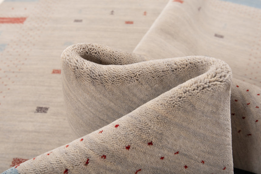 Alfombra en telar manual | 244 x 175 cm