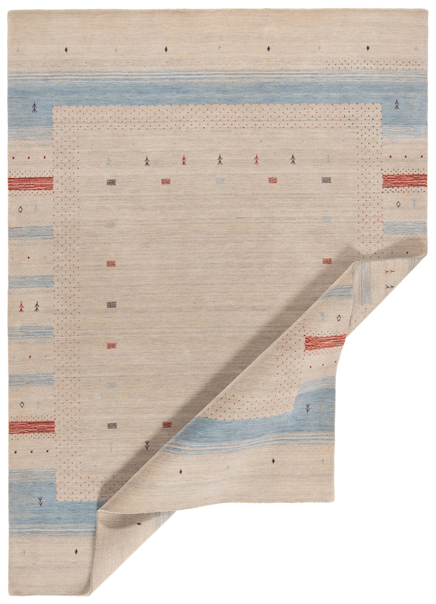 Alfombra en telar manual | 244 x 175 cm