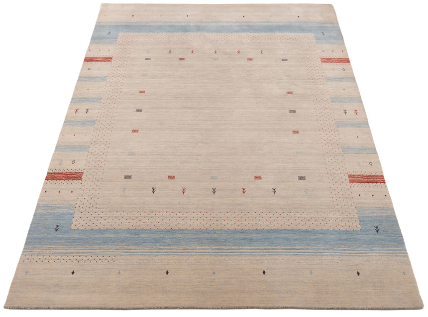 Alfombra en telar manual | 244 x 175 cm