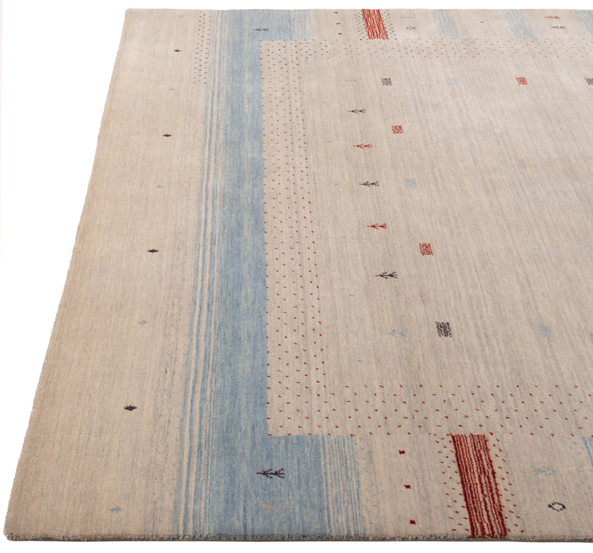 Alfombra en telar manual | 244 x 175 cm