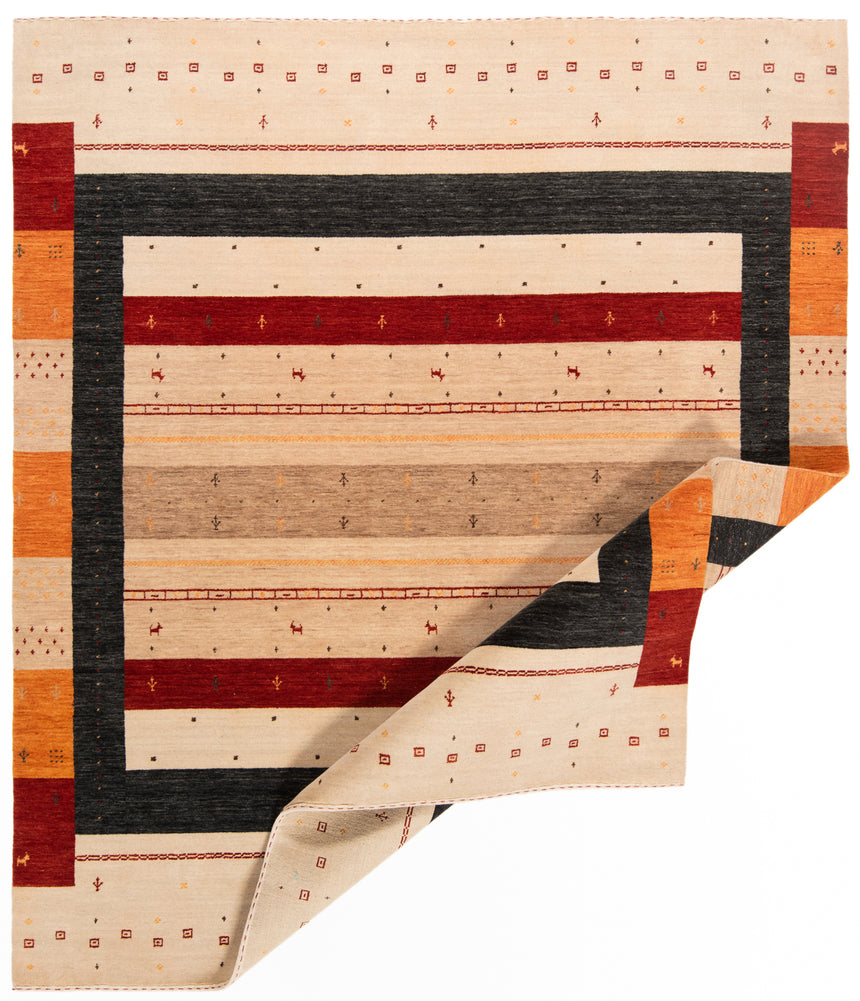 Tapete em tear manual | 236 x 205 cm