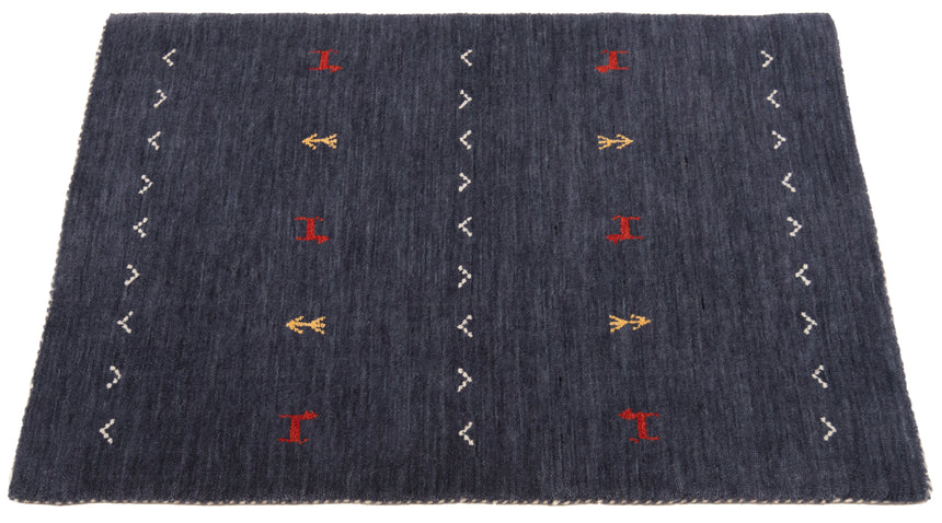 Alfombra en telar manual | 90 x 60 cm