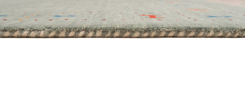 Alfombra en telar manual | 90 x 60 cm