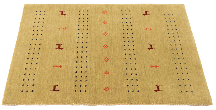 Alfombra en telar manual | 90 x 60 cm