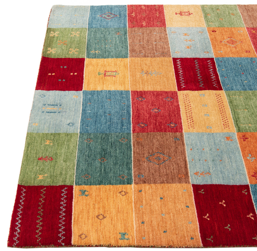 Gabbeh Persian Rug | 198 x 148 cm