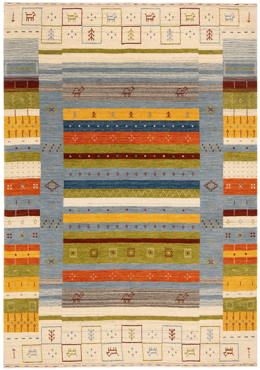 Tapete em tear manual | 204x143cm