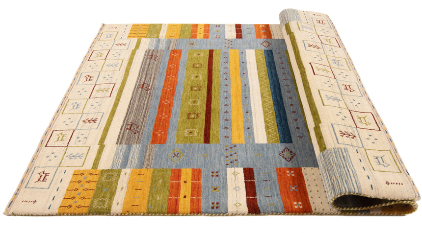 Tapete em tear manual | 204x143cm