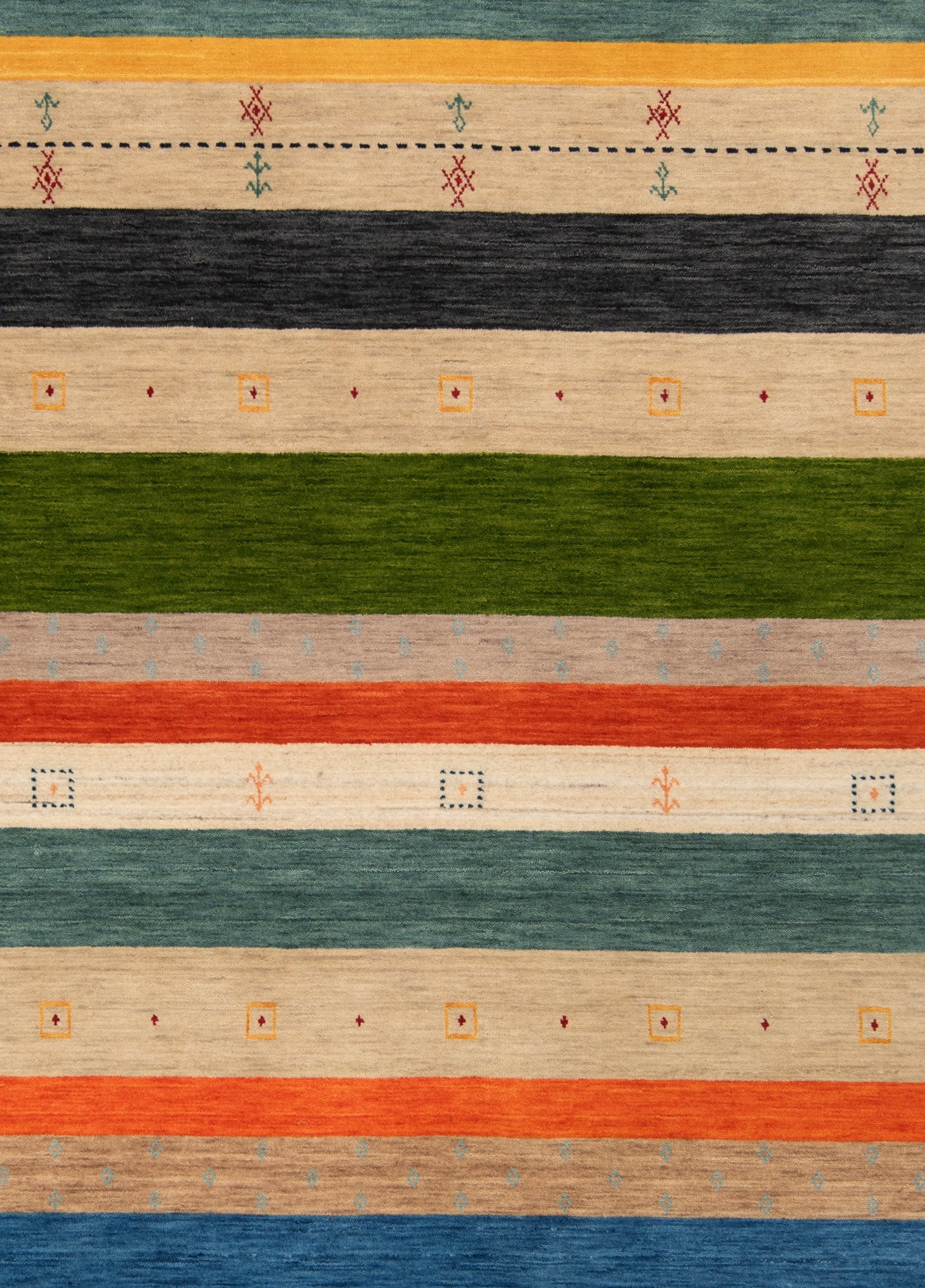 Tapete em tear manual | 246x203cm