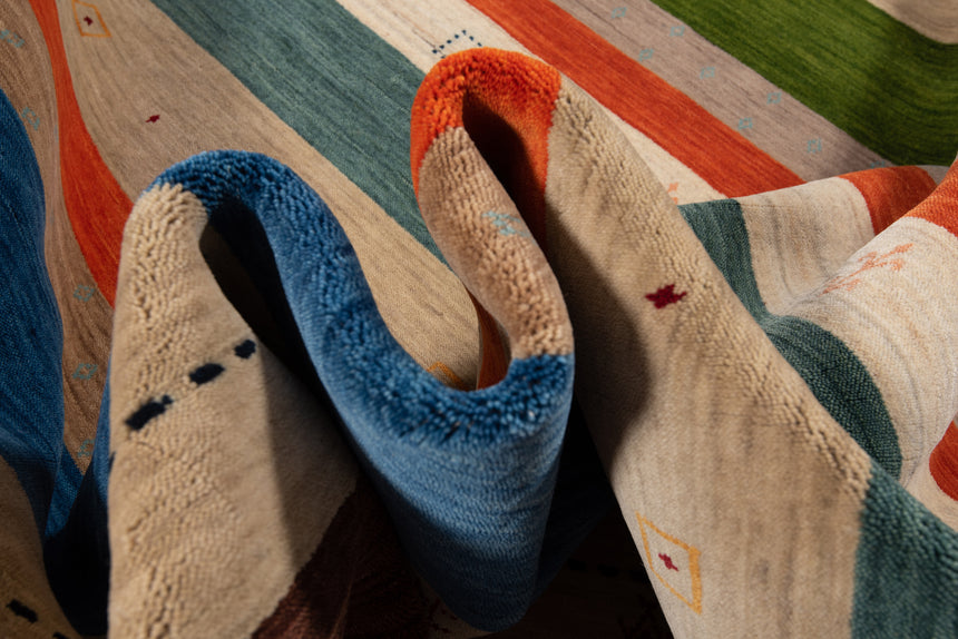 Tapete em tear manual | 246x203cm