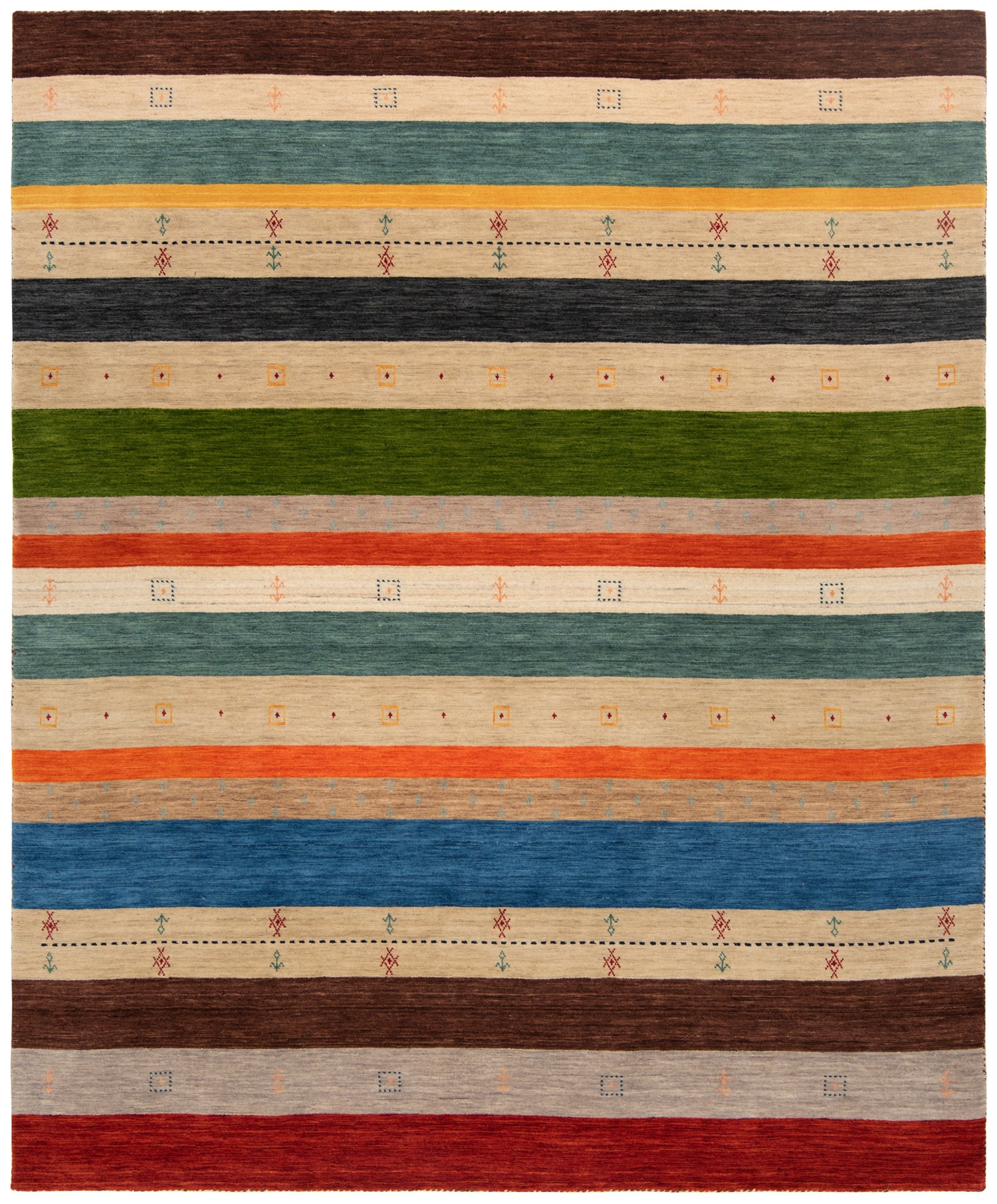 Tapete em tear manual | 246x203cm