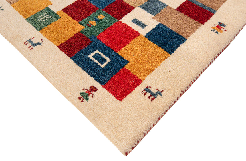 Gabbeh Persian Rug | 165 x 90 cm