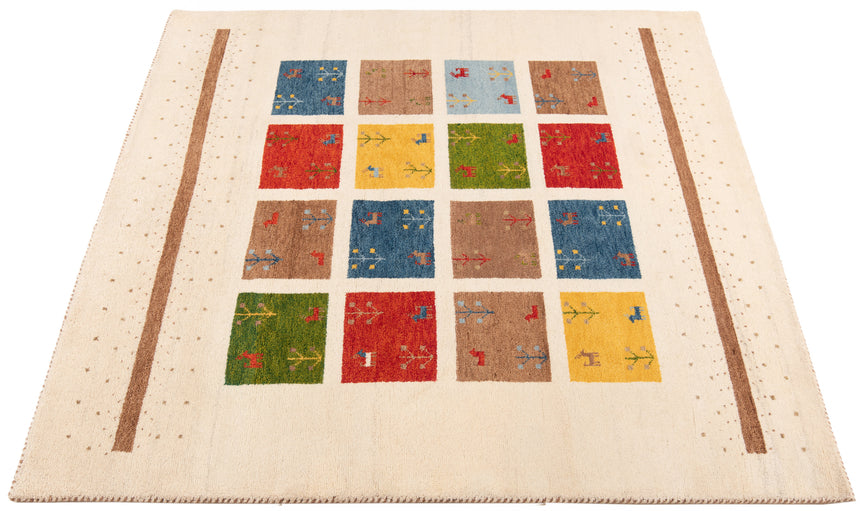 Gabbeh Persian Rug | 200 x 200 cm