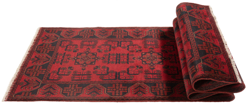 Kahlmohammadi Afghan rug | 288 x 82 cm