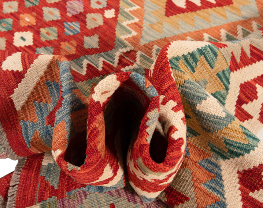 Kilim afegão | 202x202cm