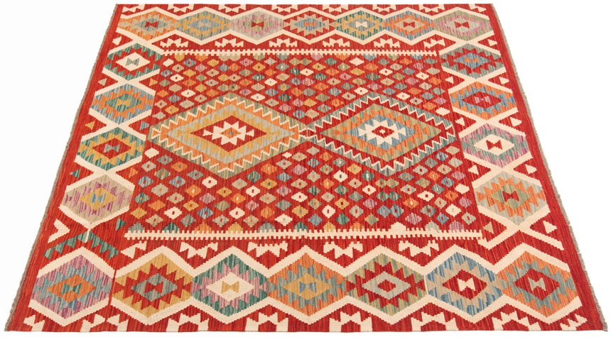 Kilim afegão | 202x202cm