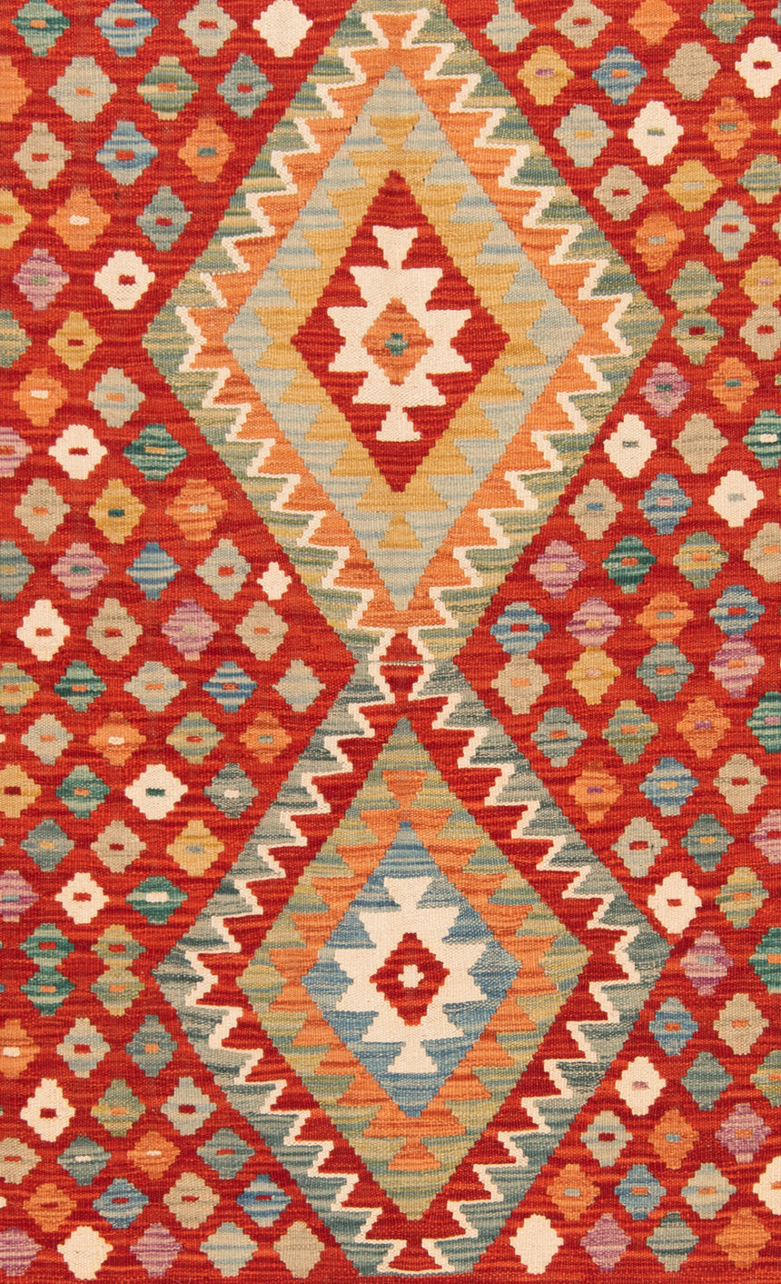 Kilim afegão | 202x202cm