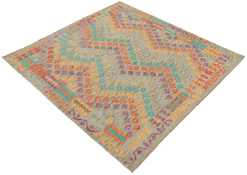 Kilim afegão | 202x194cm