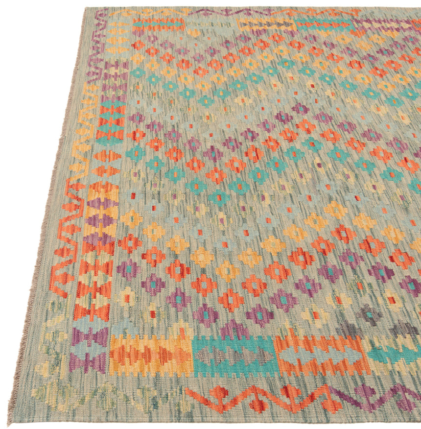 Kilim afegão | 202x194cm