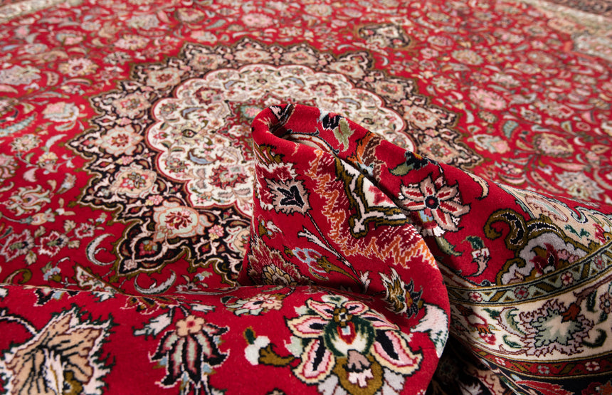Alfombra persiana Tabriz 50Raj | 396 x 304 cm