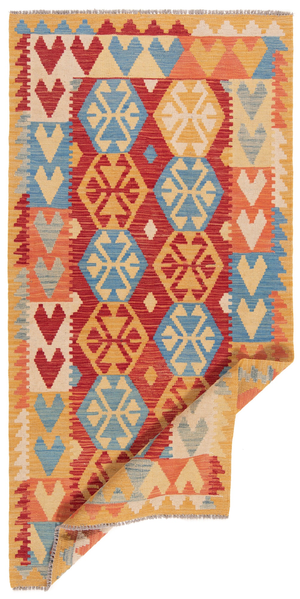 Kilim afgano | 202 x 103 cm