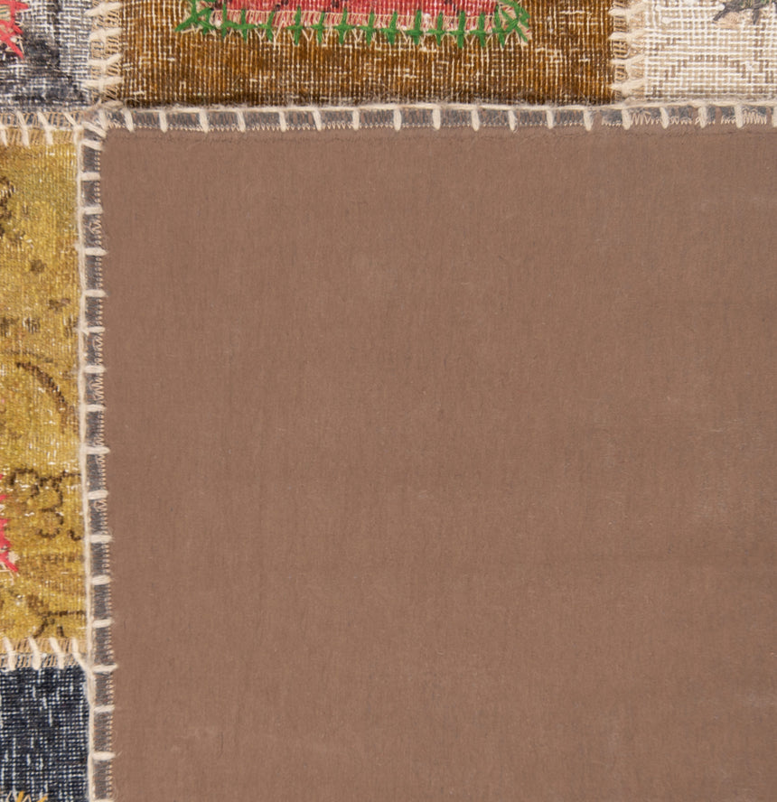 Carpetes de retalhos persas | 200 x 148 cm