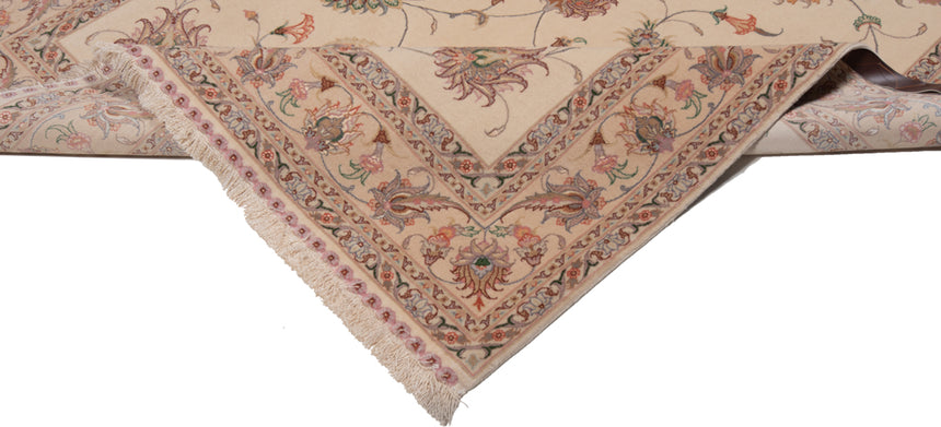 Alfombra persiana Tabriz 50Raj | 202 x 150 cm