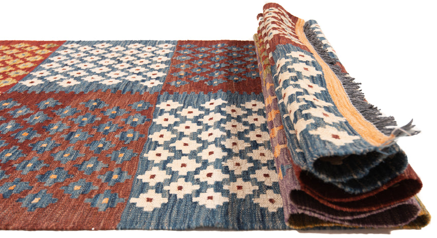 Kilim afgano | 296 x 78 cm