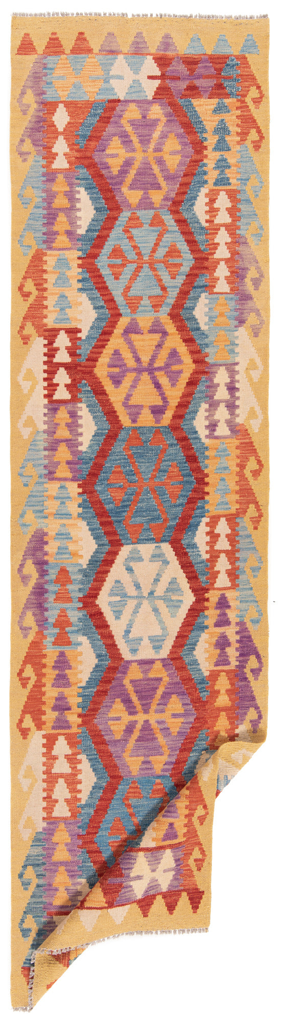 Kilim afgano | 294 x 83 cm