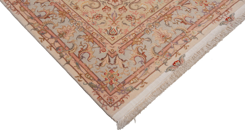 Alfombra persiana Tabriz 50Raj | 206 x 150 cm