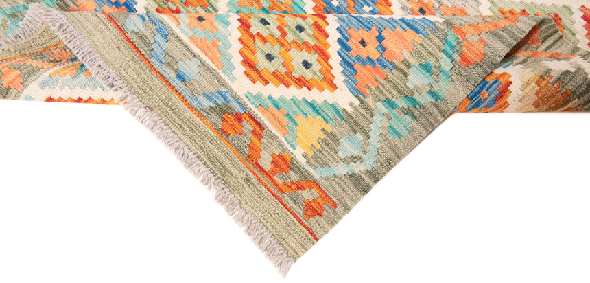 Kilim afgano | 388 x 81 cm