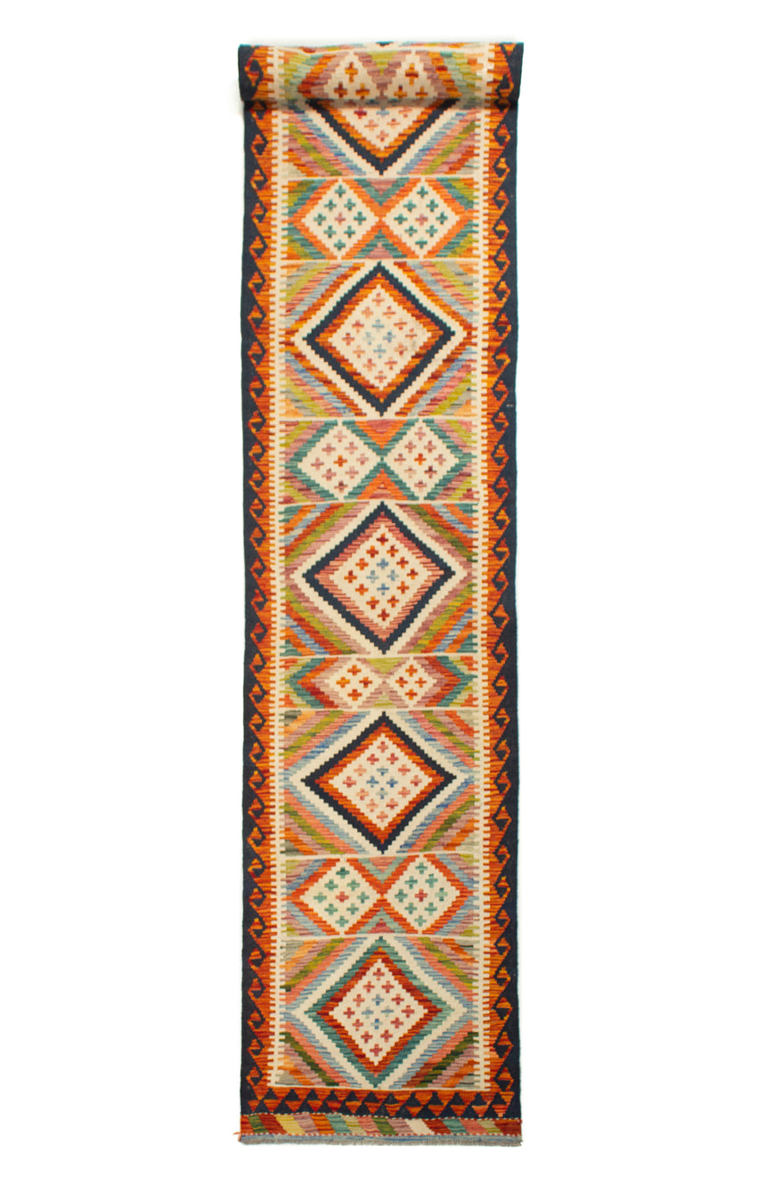 Afghan Kilim | 476 x 78 cm