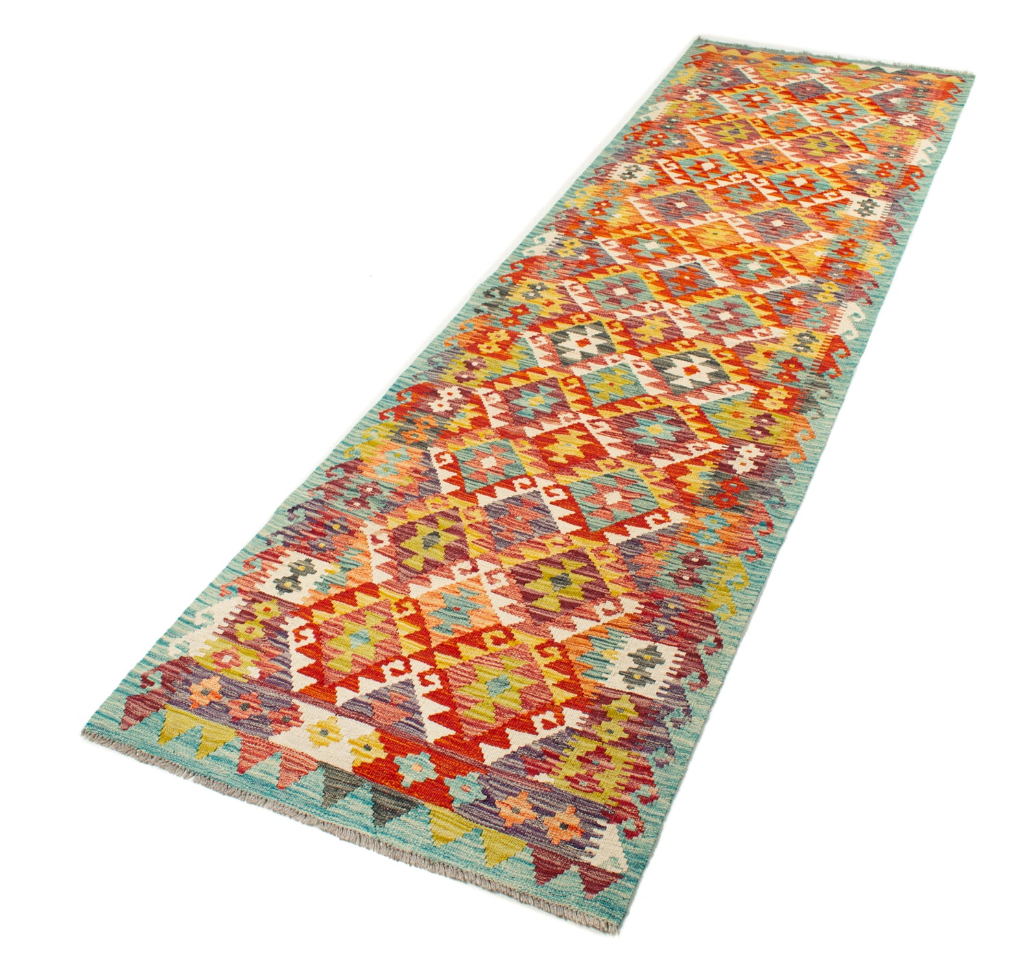 Afghan Kilim | 288 x 80 cm