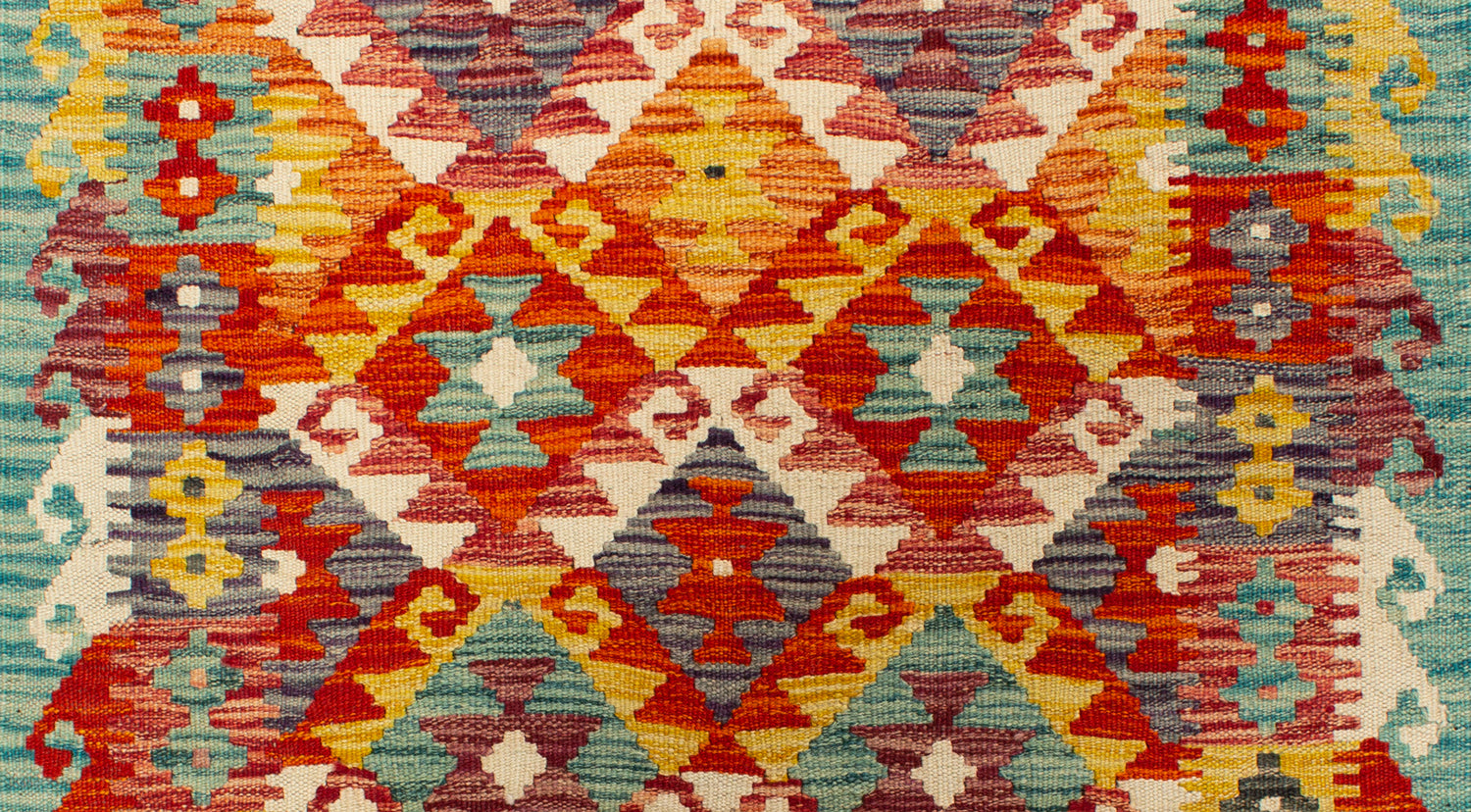 Afghan Kilim | 288 x 80 cm