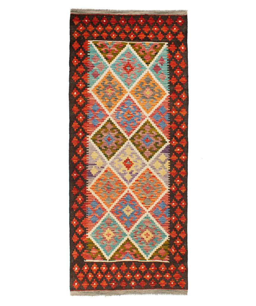 Afghan Kilim | 198 x 86 cm