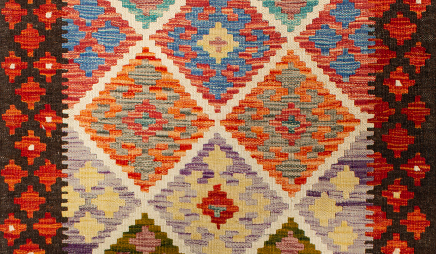 Afghan Kilim | 198 x 86 cm