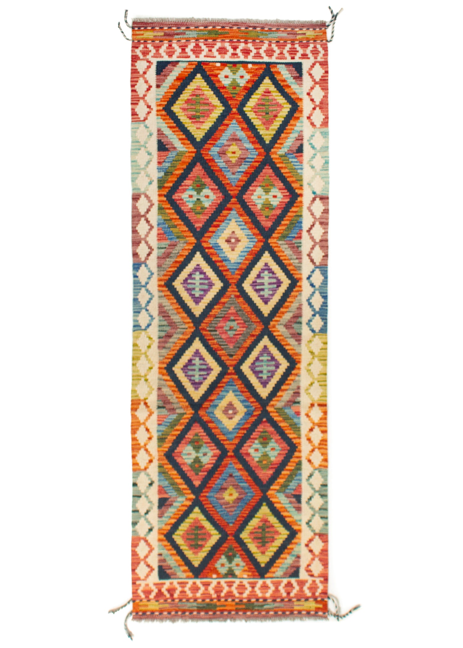 Afghan Kilim | 202 x 61 cm