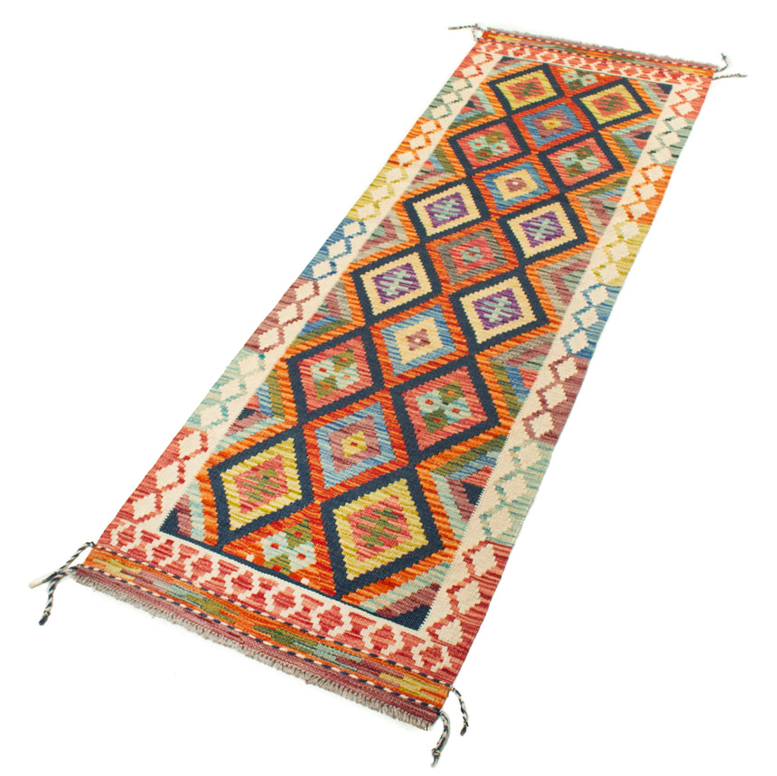 Afghan Kilim | 202 x 61 cm