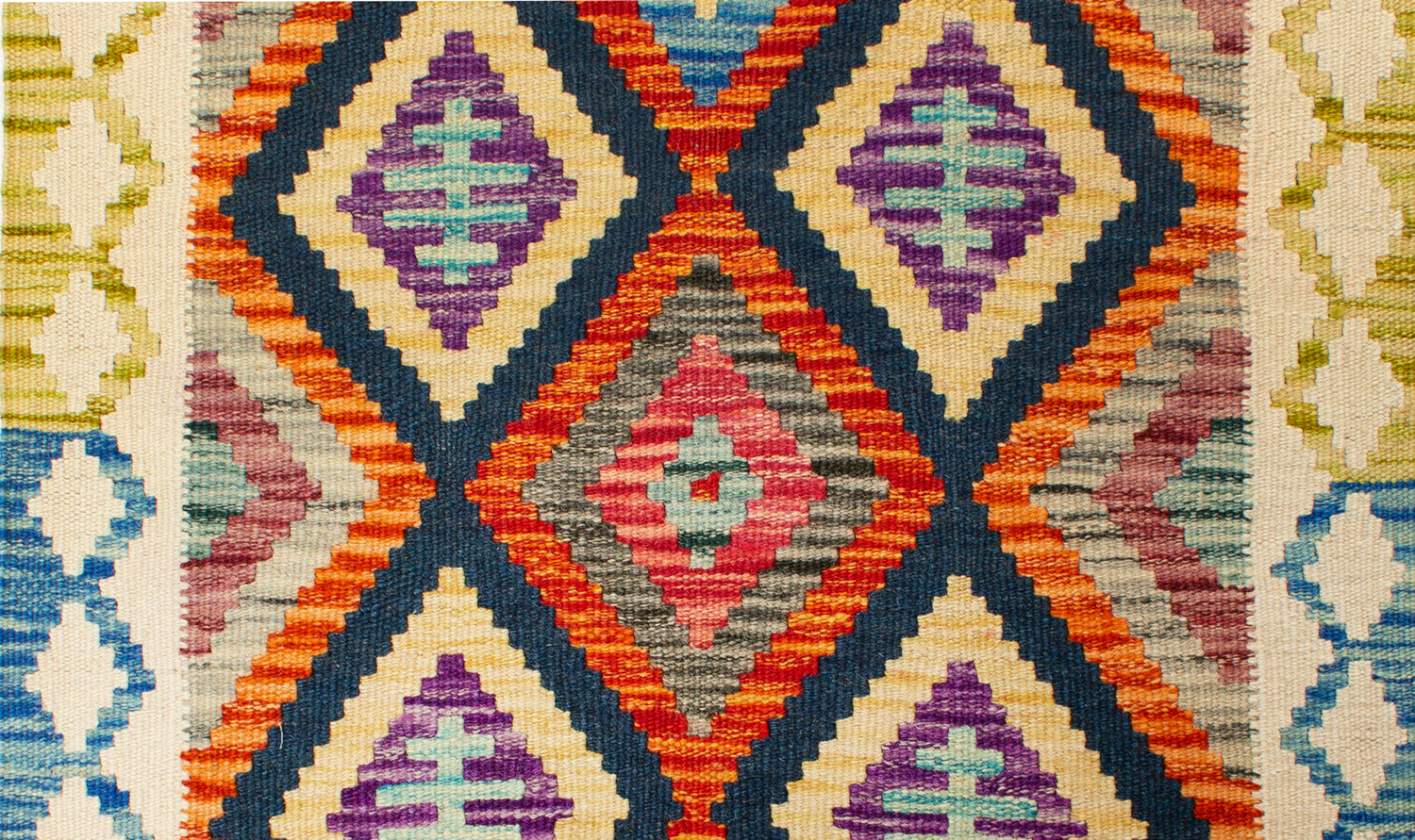Afghan Kilim | 202 x 61 cm