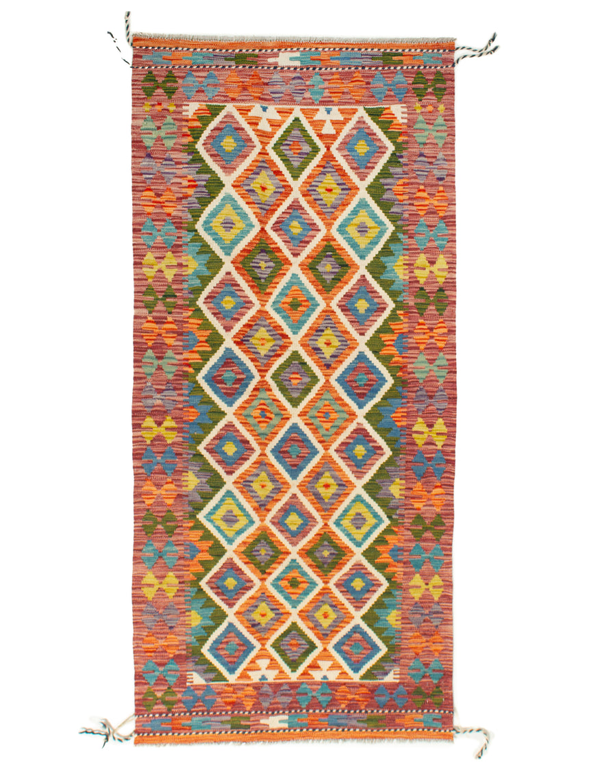 Afghano Kilim | 201 x 84 cm