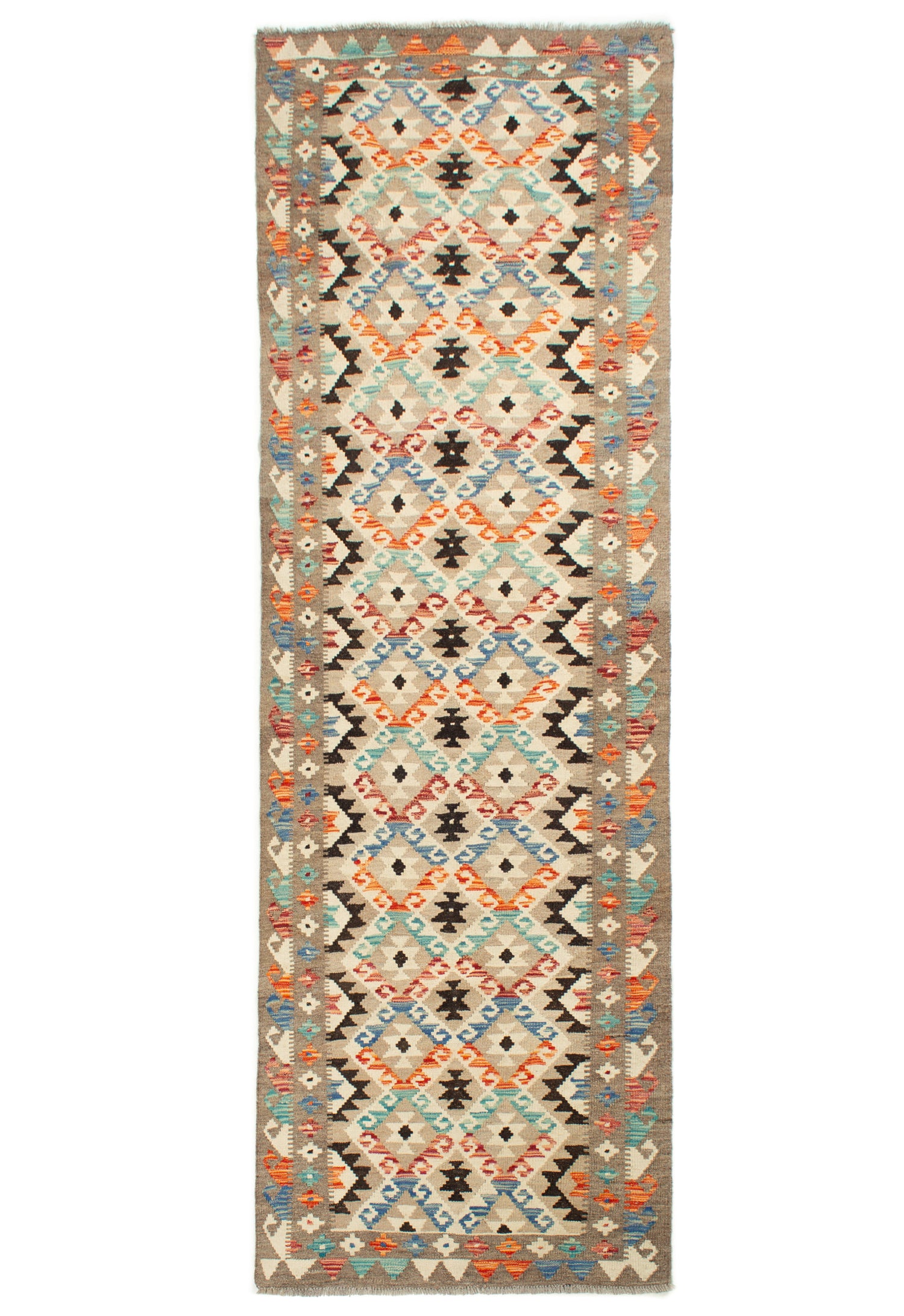 Afghan Kilim | 289 x 85 cm