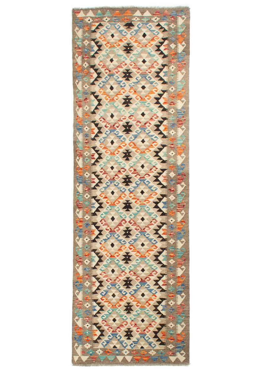 Afghan Kilim | 289 x 85 cm