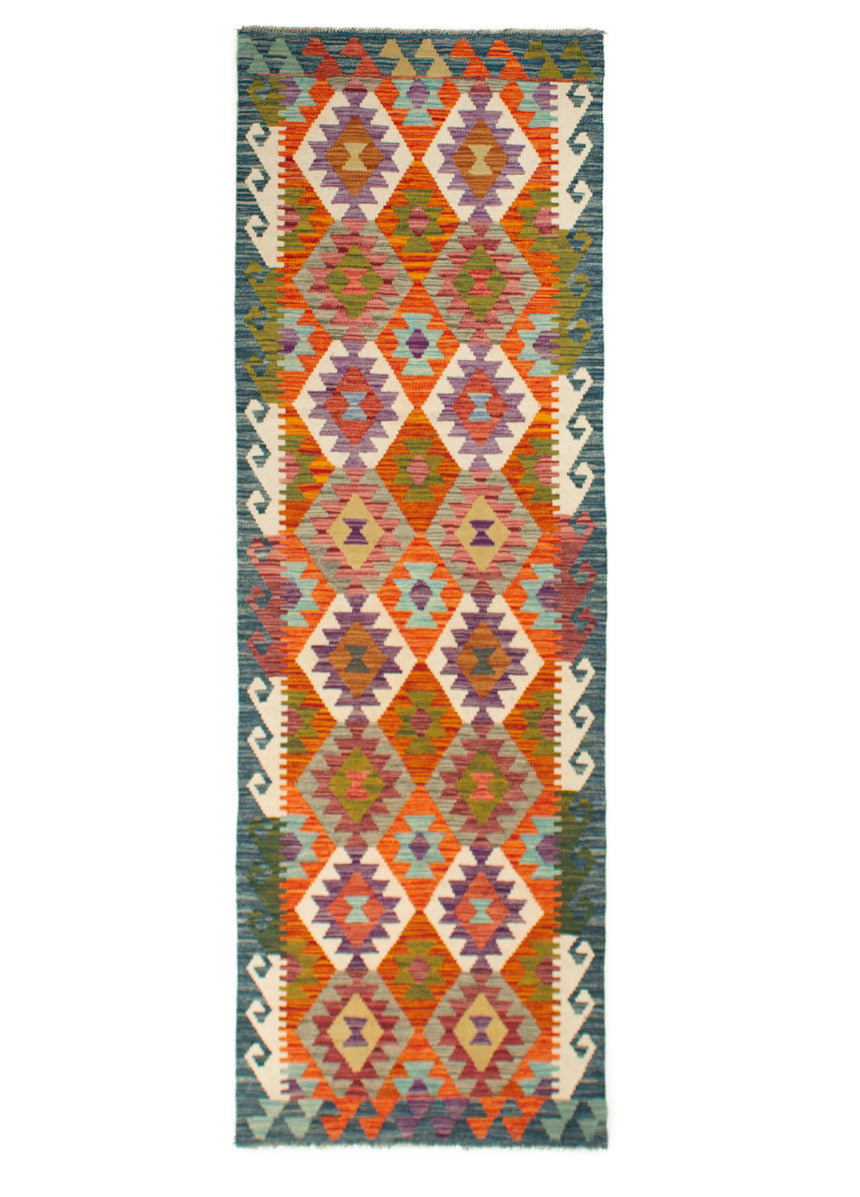 Afghano Kilim | 295 x 83 cm