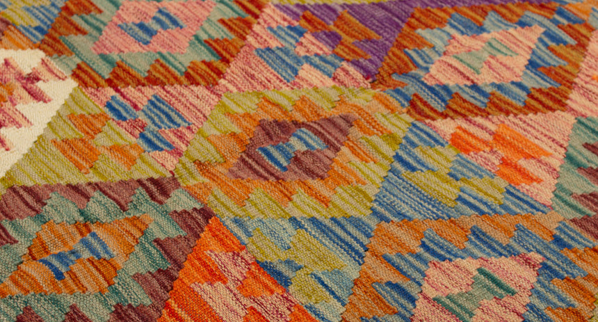 Kilim Afgano | 198 x 154 cm